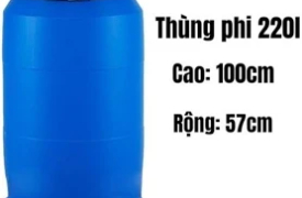 Phuy Nhựa 220L – Giải Pháp Lưu Trữ, Tái Sử Dụng Và Ứng Dụng Làm Bè Đang Được Ưa Chuộng